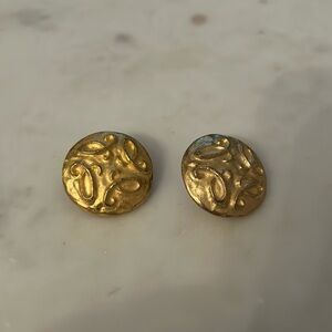 Vintage clip on earrings. Sold as is